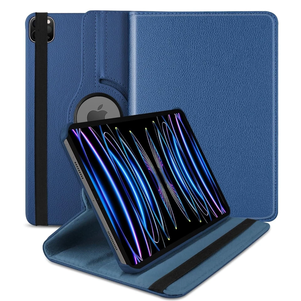 Funda para iPad Air 13 pulgadas (M3/M2) 2025/2024 Soporte Giratorio Cubierta Auto Despertar Dormir Foto 4 de 4