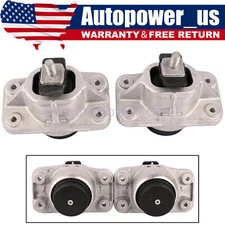 For Land Rover Range 3.0 5.0 V6 V8 LR054850 Left+Right Engine Mount Pair