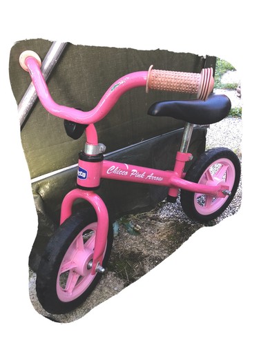 BICI CHICCO SENZA PEDALI BAMBINA ROSA 10\