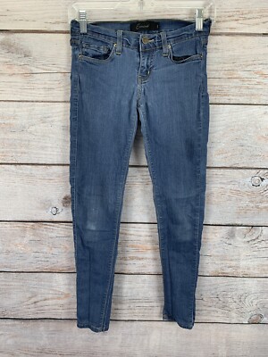 Jean skinny Judy bleu junior 3/26 bleu foncé délavé taille moyenne