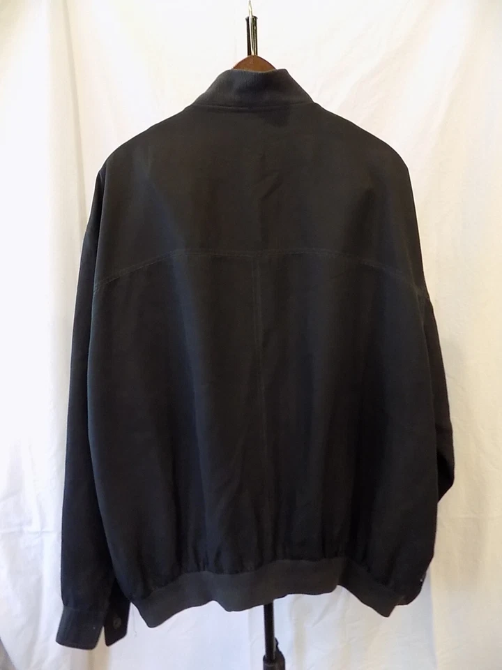 Chaqueta Bomber BUGATCHI UOMO Negra/Medianoche Para Hombre Talla XL (305) Foto 4 de 4