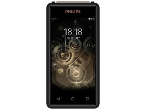 Philips S351F 2+16GB 5MP FM Radio 4" Dual SIM Standby 4G Android Flip Smartphone - Picture 3 of 11