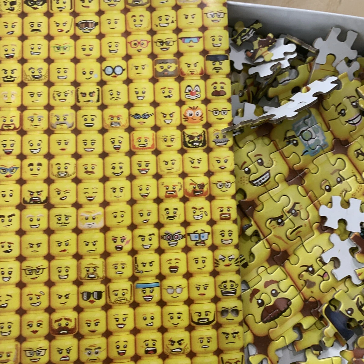 LEGO Minifigure Faces Puzzle