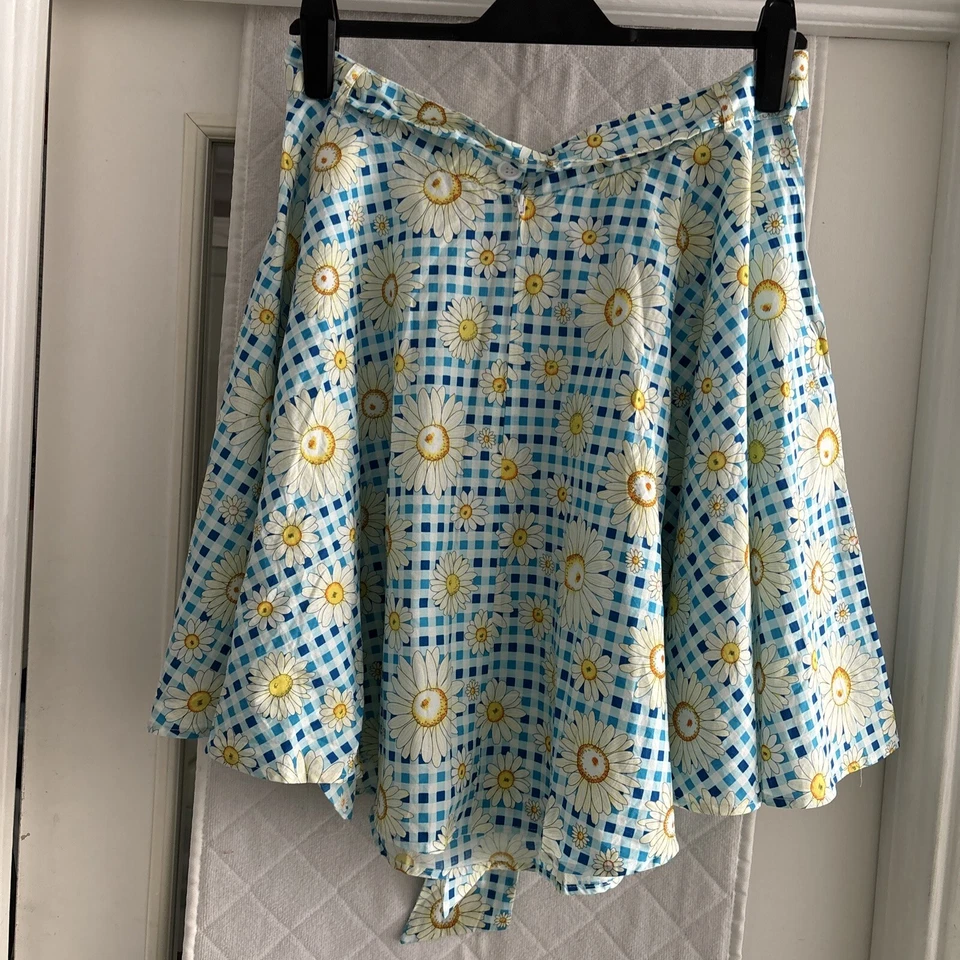 Falda Columpio Hell Bunny Años 50 Margaritas Amarillas Talla 2XL Foto 4 de 4