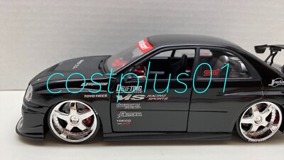 Jada Import SUBARU IMPREZA WRX STI ミニカー JADA IMPORT RACER SUBARU IMPREZA WRX STI 1:24 BLACK | eBay