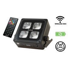 JMAZ Lighting JZ1040 MAD PAR 4IP 60W - 4 x 15W RGBWA UV LED Par Light