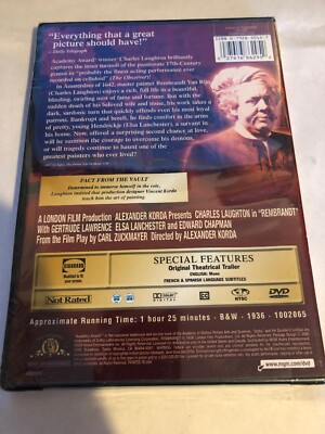 Rembrandt (DVD, 2001) for sale online | eBay