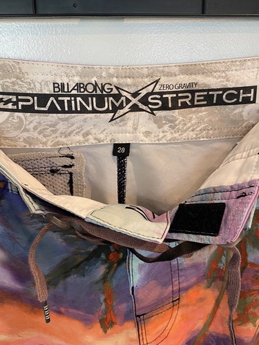Billabong Platinum X Stretch Zero Gravity Board Shorts 28 Surf Swim Trunks Adult - Picture 7 of 13