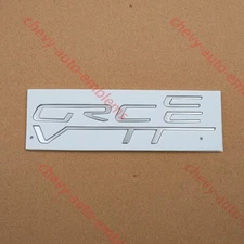 1Pc Chrome C6 Emblem Badge Sticker Fits 05-13 Rear Bumper Inserts Letters