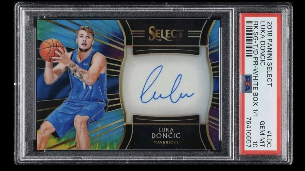 2018-19 Panini Select - Luka Dončić #RJA-LDC for sale | eBay