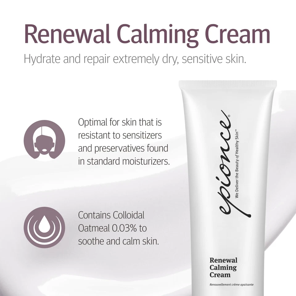 Epionce Crema Calmante Renovación Todo Tipo de Piel 8 OZ Mascarilla Regalo Gratis *Nueva En Caja* Foto 2 de 4