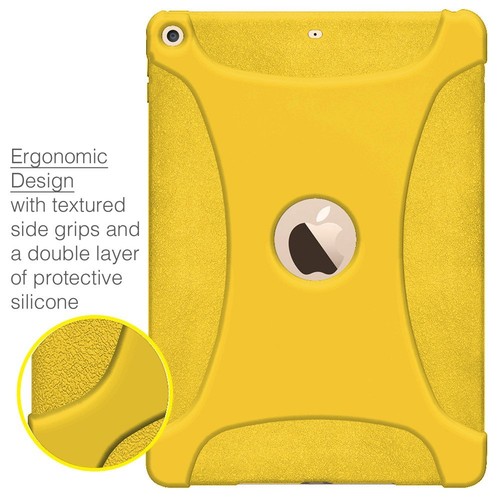 Funda protectora resistente a prueba de golpes AMZER de silicona para iPad 9.7 - Imagen 39 de 41