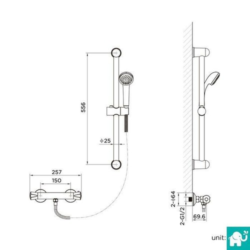 Essential Range - Round Bar Mixer Kit - Picture 6 of 6
