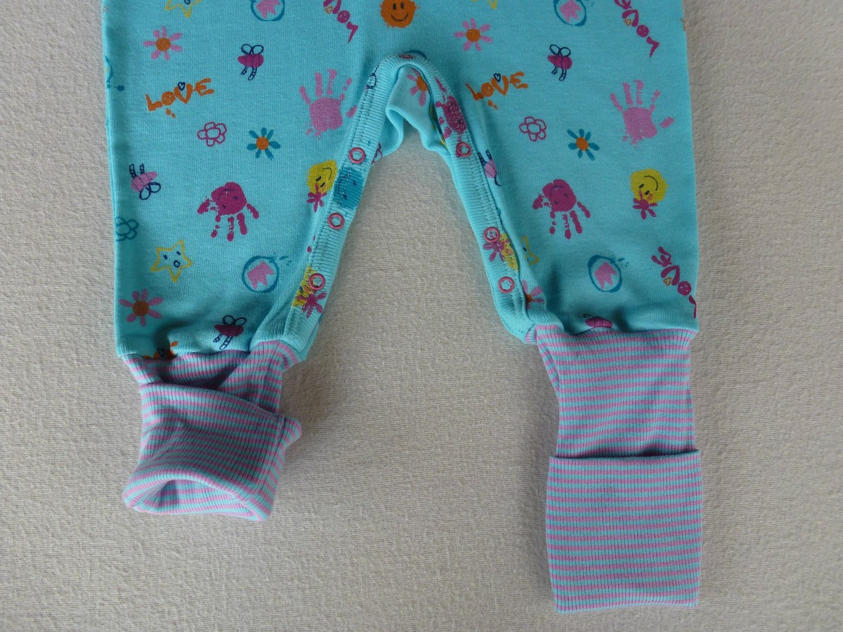 Costume Bébé Schiesser Vario Barboteuse Smileys - Taille 56 à 92 - 100% Coton - Neuf Avec étiquettes