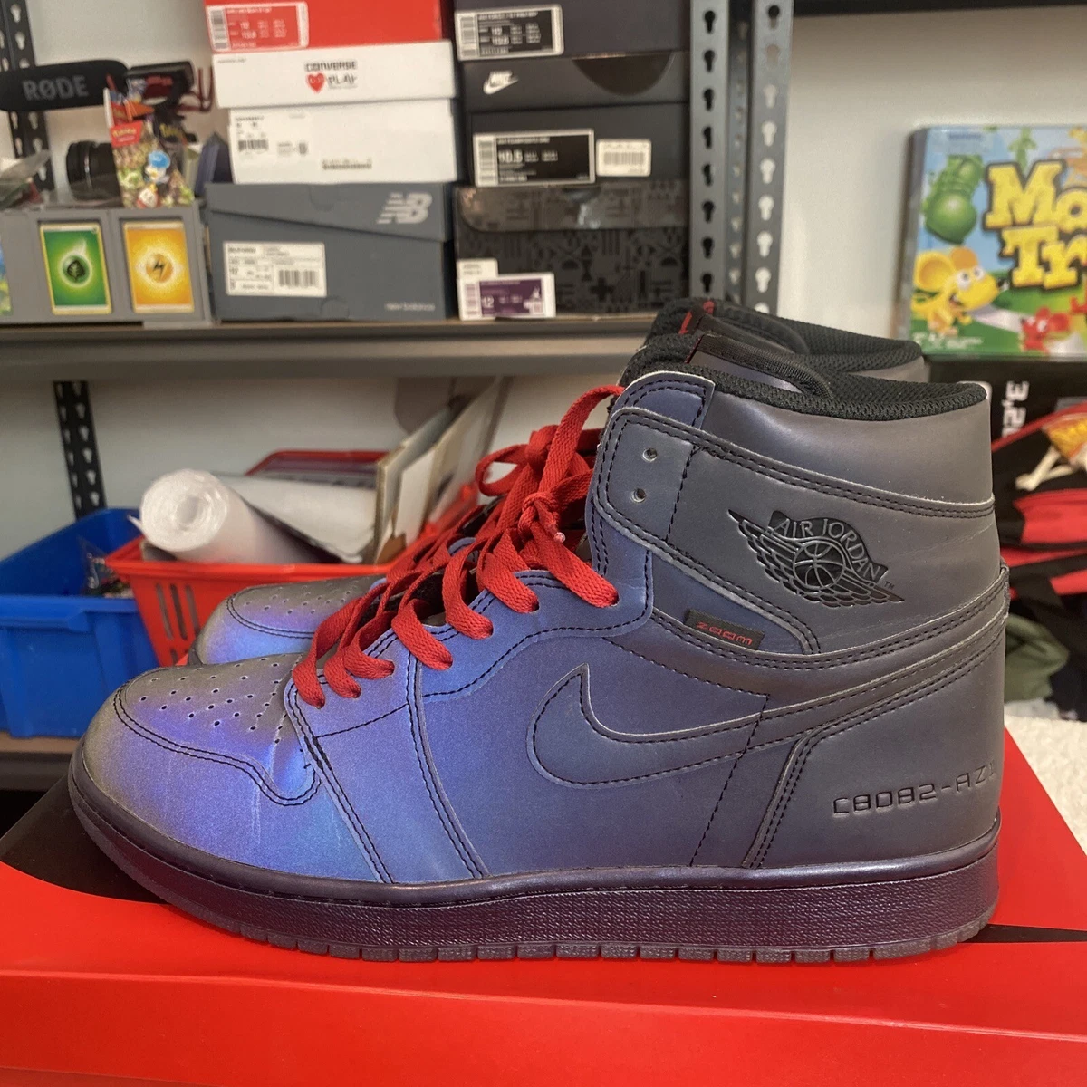 Jordan 1 - Zoom Fearless - Size 12 US - 3M - Reflective - AJ1 - High -  BV0006900 | eBay