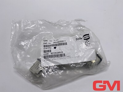 VE 4x Harting Stifteinsatz Han 3A-STI insert screw 09200032611 Han 3A-M