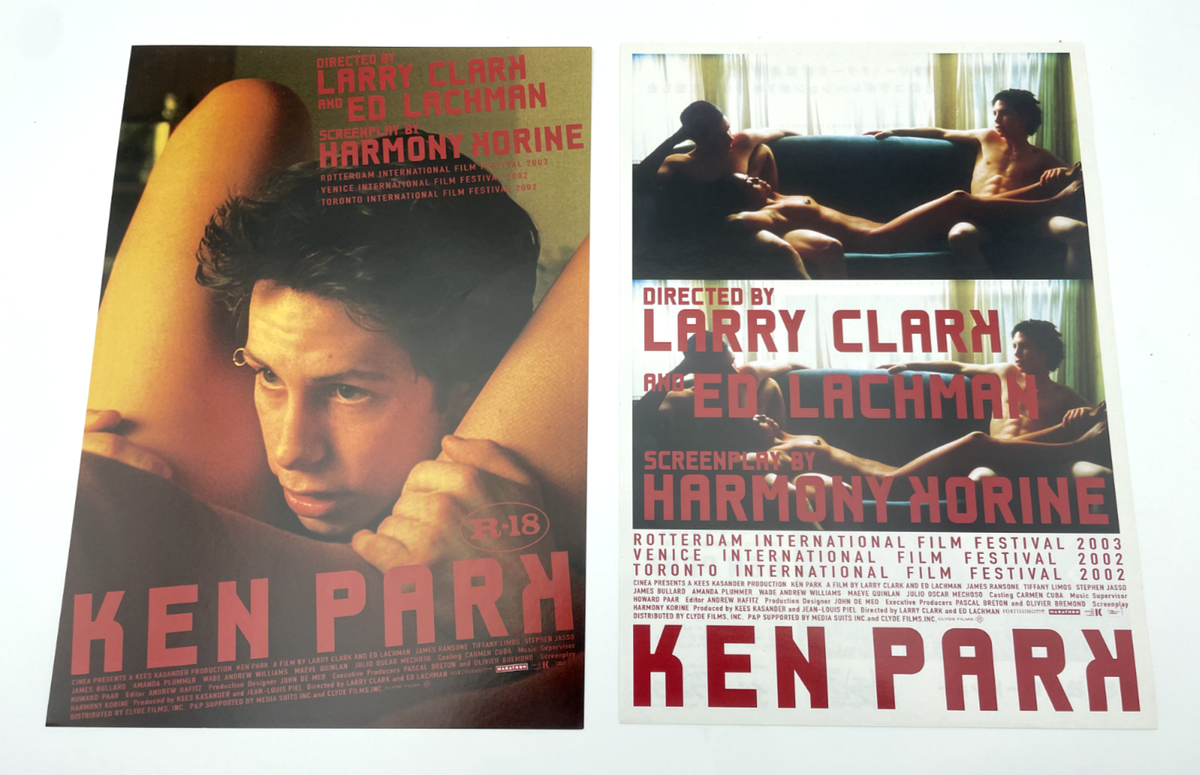 Ken Park パンフレット larry clark KEN PARK B5 Mini Poster / Larry Clark / Harmony Korine
