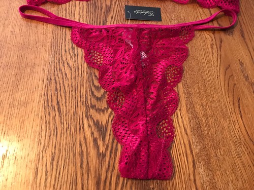 Frederick's Of Hollywood Desiree Sujetador de Encaje Bralette y Panty Conjunto Talla XL NUEVO CON ETIQUETAS - Imagen 2 de 8