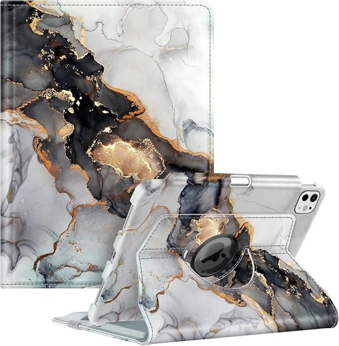 Rotating Case for iPad Pro 11-inch M4 (2024) Swiveling Stand Cover Sleep/Wake - Picture 23 of 24