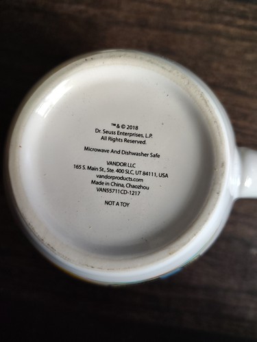 DR. SEUSS ENTERPRISE ~ GLÜCKWUNSCH HEUTE IST IHR TAG ~ OH DIE ORTE... TASSE - Bild 3 von 4