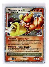 Magmortar Lv.X - 123/123 Mysterious Treasures Holo Rare - MP - POKEMON TCG