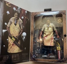 NECA Ultimate Texas Chainsaw Massacre Leatherface 7" Horror Action Figure 40th