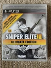 PS3 Sniper Elite III Ultimate Edition game (brand new, sealed)