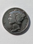 1939-D Mercury Dime, 90% Silver