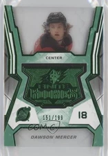 2021-22 SPx Finite Rookies Green 151/199 Dawson Mercer #F-41 RC c6x