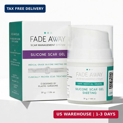 Fade Away Silicone Scar Gel | Designed by Plastic Surgeons | 100% Medical Grade