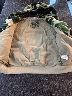 NWT BAPE ABC CAMO BOA SHARK RELAXED FIT FULL ZIP HOODIE