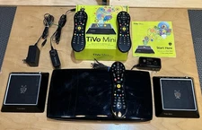TiVo Roamio Series5 TCD846500 + 2 TiVo Minis. 3 remotes included. No Lifetime