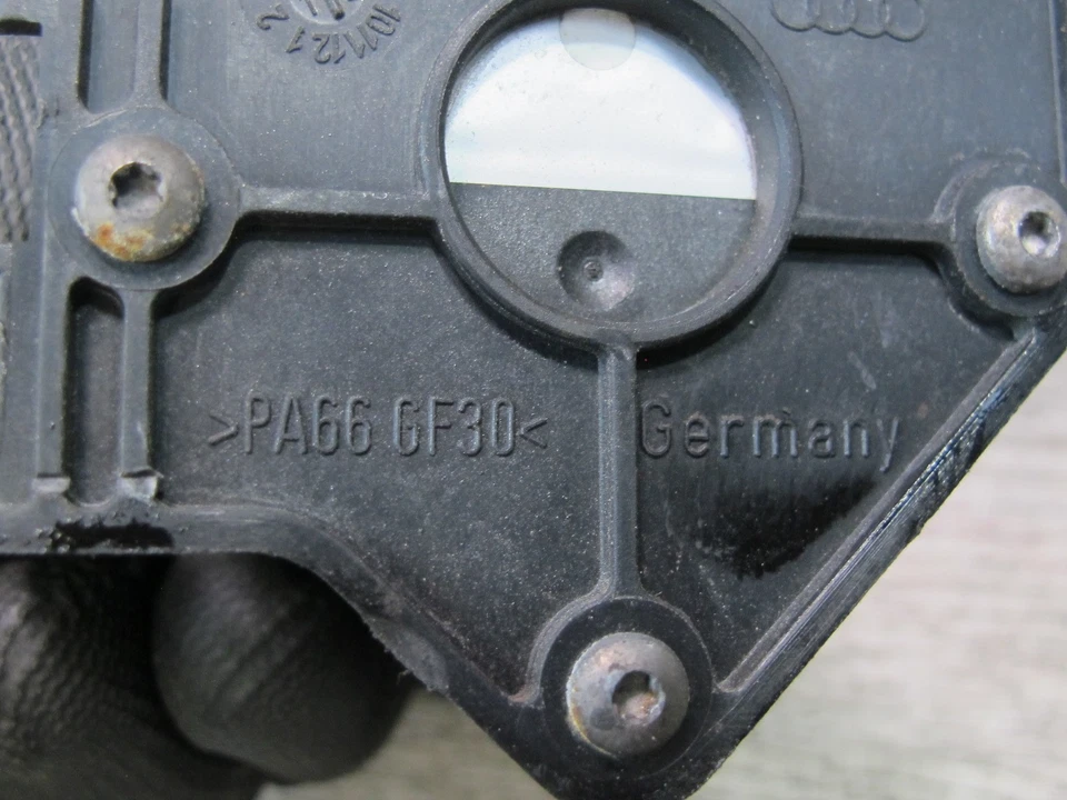 13-16 AUDI S4 B8 ENGINE AUXILIARY COOLANT WATER PUMP W HOSE OEM - Image 4 of 4