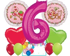 Anagram Strawberry Shortcake Birthday Balloons Party #6 - Officially Licensed