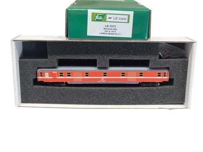 Lk Train T075 Bagagliaio FS UIC-X Livrea Arancio C1 Scala n By Fratix Eurofima