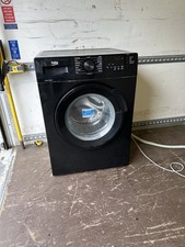 Beko 8kg 1400rpm Black Washing Machine WTL84111B Pre Owned Fully Working