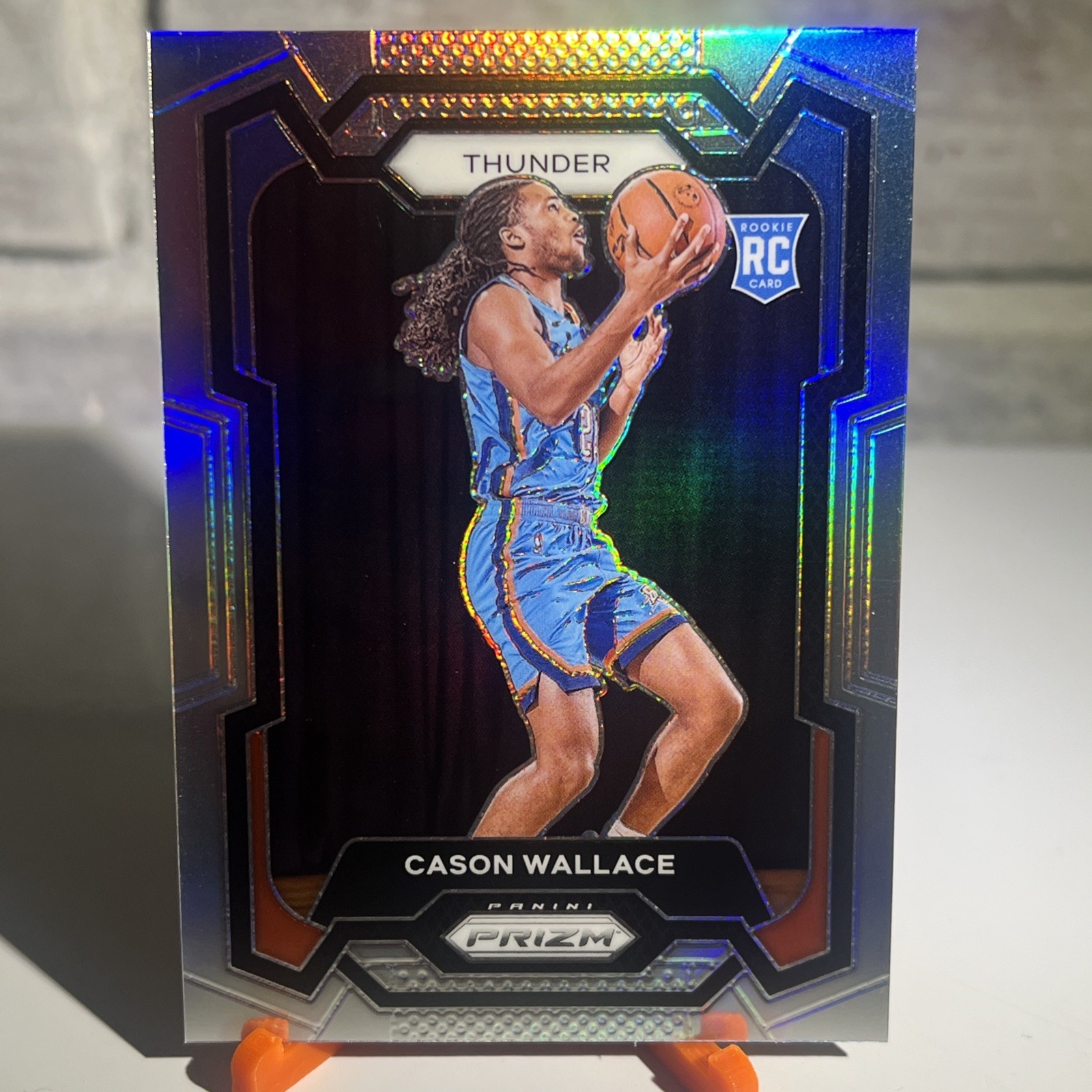 💎2023 Prizm Cason Wallace SILVER HOLO RC Rookie #139 OKC Thunder SP
