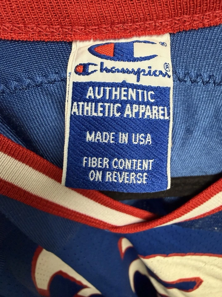 Camiseta deportiva vintage de los 90 Buffalo Bills Jim Kelly campeón de la NFL para hombre talla 52 hecha en EE. UU. Foto 3 de 4