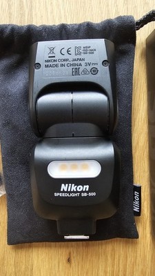 Nikon SB-500 Speedlight TTL Camera Flash for Nikon Cameras