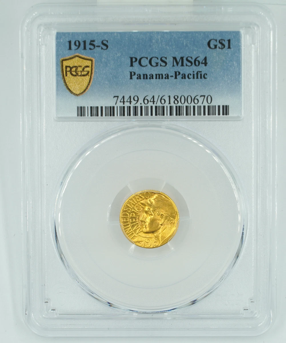 Gold MS 64 Graded 1915 Year US Commemorative Coins for sale | eBay