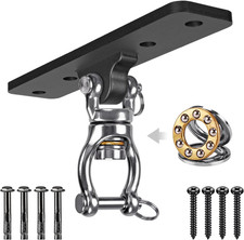 Heavy Duty Swing Hanger, Swing Set Accessorie for Indoor Outdoor Playground, Por