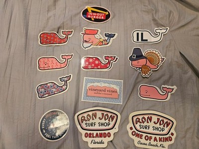 Vineyard Vines Stickers/Ron Jon/IN-N-Out/(Price Per Sticker