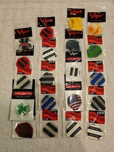 Dart Flights Mixed Standard  20 Sets Lot 111
