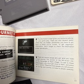 NES Nintendo FLYING WARRIORS Complete CIB Boxed Super nice box