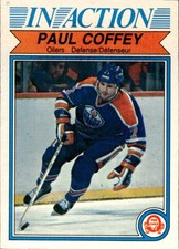 1982 O-PEE-CHEE PAUL COFFEY 102 EX IN ACTION HOCKEY EDMONTON OILERS