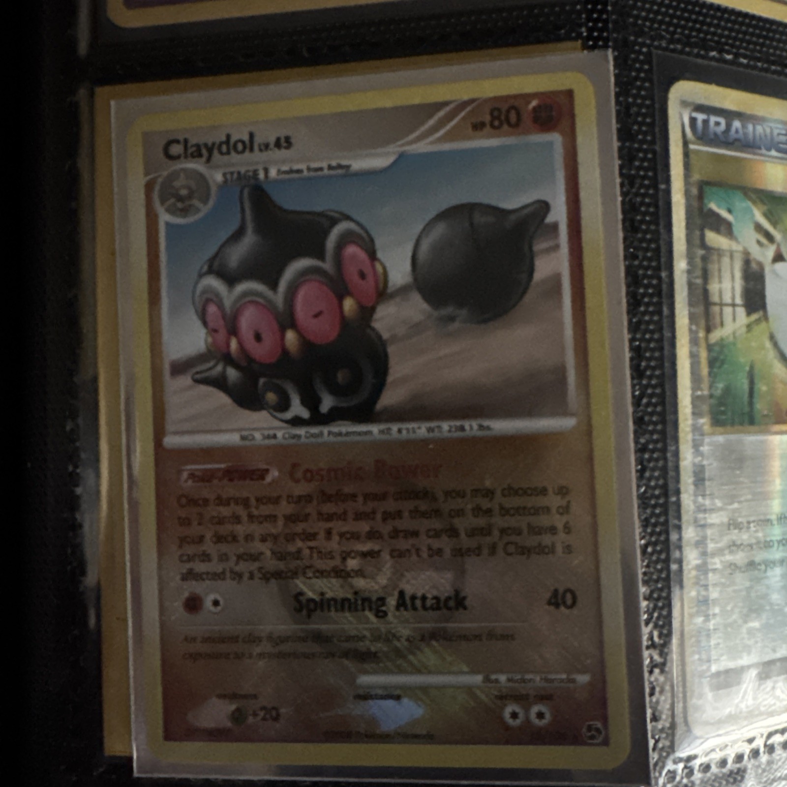Pokemon Claydol 15/106 League Crosshatch Promo NM-Mint See Pictures