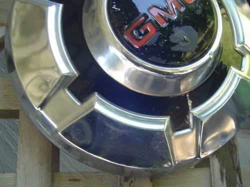 GMC CHEVY PICKUP TRUCK BLAZER VAN DOG DISH HUBCAPS WHEEL COVERS CENTER CAPS 3/4 - Picture 4 of 15