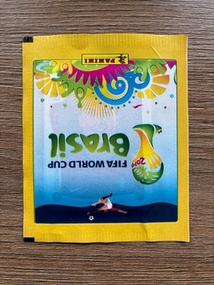 Panini, World Cup Brasil 2014, Packet with Cristiano Ronaldo, Sticker Nr. 523 WM