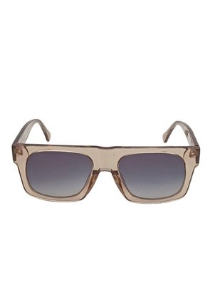 DIFF Retro Brille Damen Sonnenbrille creme Casual-Look