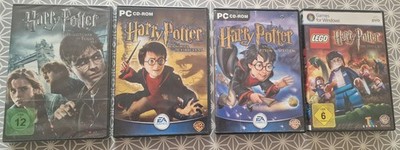 3x Harry Potter PC-Spiele CD-ROM  Games , 1 x DVD    Sammlung Konvolut